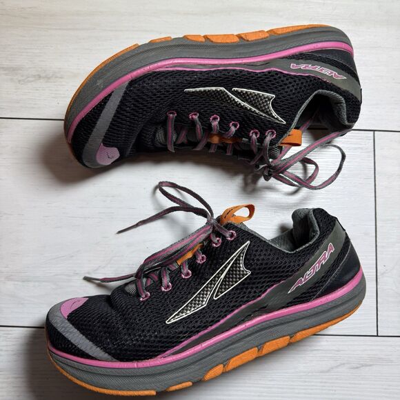 Altra Torin 1.5 Zero Drop Women’s 10 Black Pink Running Sneakers A2335-2-100 - Picture 1 of 10